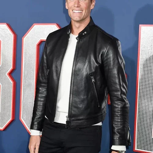 CLASSIC LEATHER JACKET WORN BY TOM BRADY