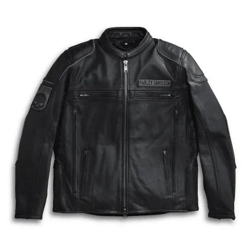 MEN’S HARLEY DAVIDSON BIKER LEATHER JACKET