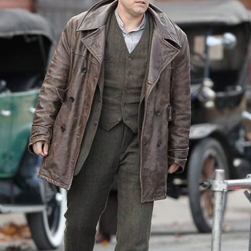 Ben Affleck Live by Night Leather Trench Coat