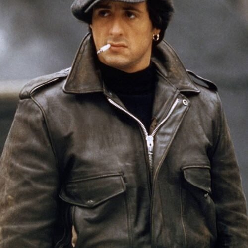 Sylvester Stallone Paradise Alley Leather Jacket