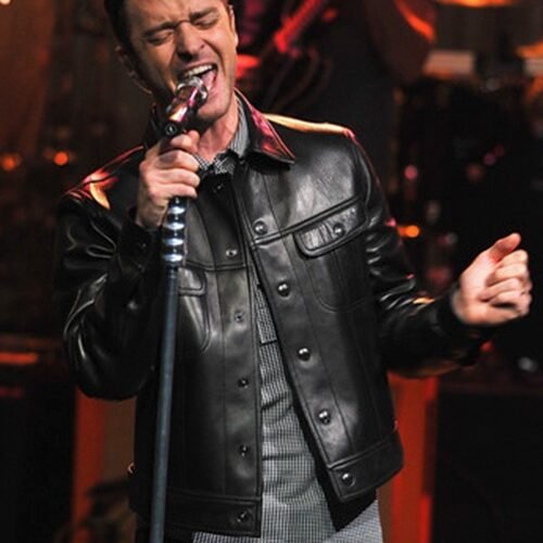 Justin Timberlake Leather Jacket