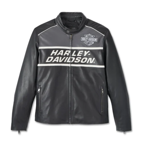 HARLEY DAVIDSON MEN’S FACTORY LEATHER JACKET