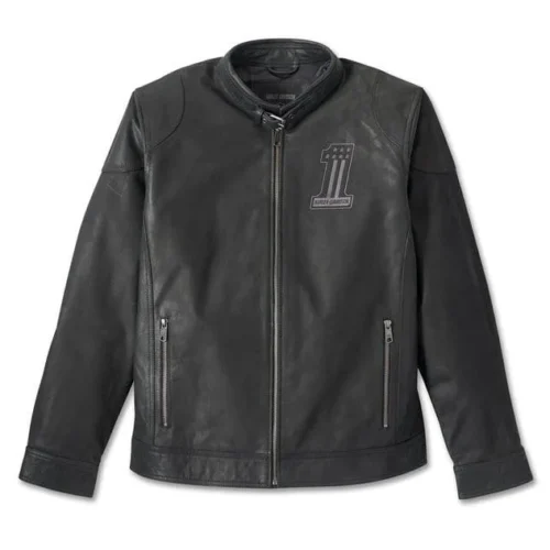 HARLEY DAVIDSON MENS NUMBER 1 LEATHER JACKET