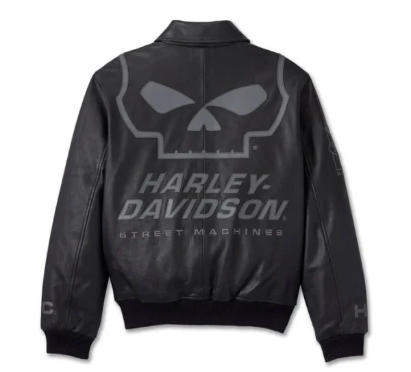 Harley Davidson Men’s Willie G Skull Master Jacket, where iconic design meets unmatched durability. This striking jacket is not just a piece of outerwear;