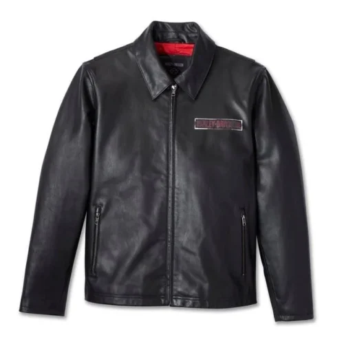 HARLEY DAVIDSON MENS EAGLE LEATHER JACKET