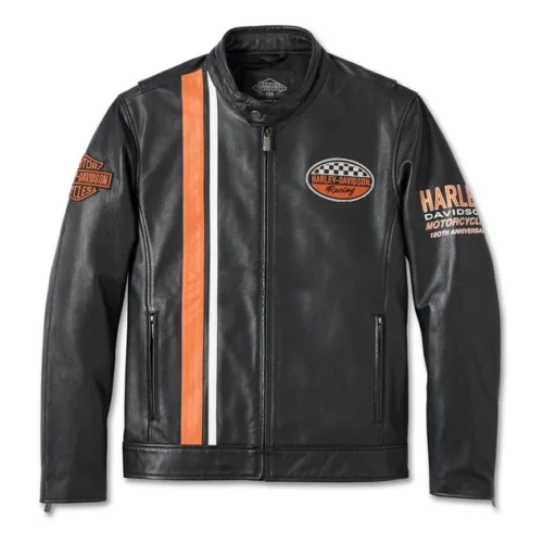 Harley Davidson Men’s 120th Anniversary Leather Jacket