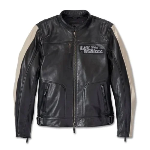 HARLEY DAVIDSON MEN ENDURO SCREAMING EAGLE LEATHER JACKET