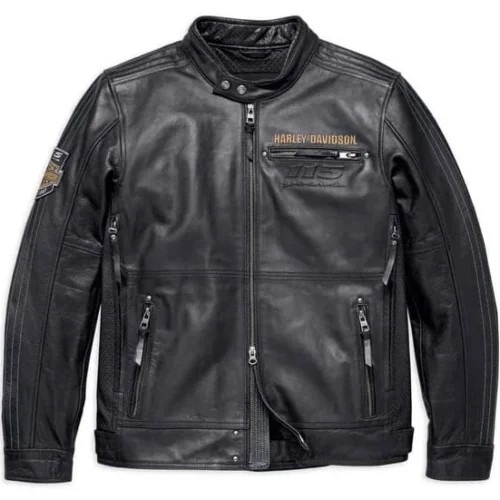 HARLEY DAVIDSON 115th ANNIVERSARY LIMITED EDITION LEATHER JACKET