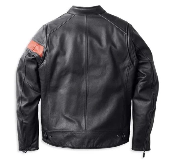 Harley Davidson Men’s Hwy-100 Waterproof Leather Jacket