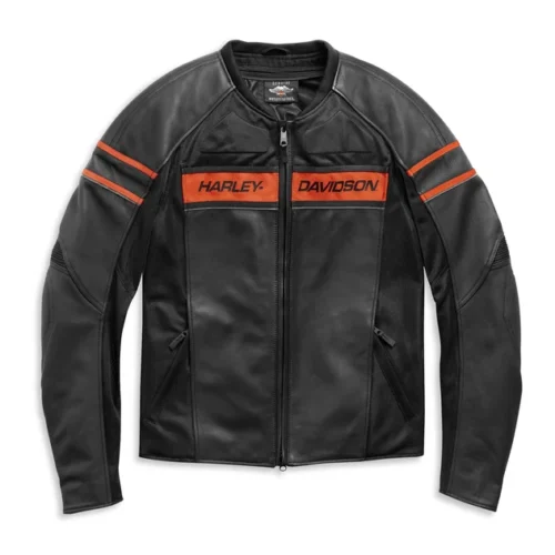 Harley Davidson Men’s H-D Brawler Leather Jacket