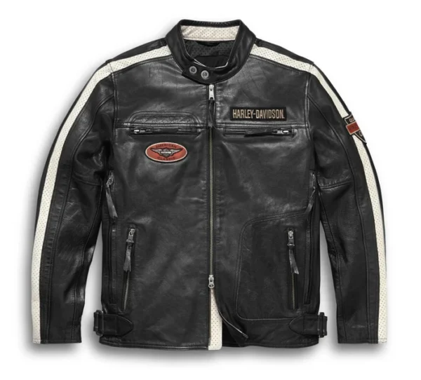 HARLEY DAVIDSON MEN’S COMMAND LEATHER JACKET