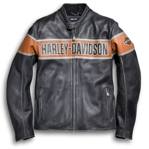 HARLEY DAVIDSON MEN’S VICTORY LANE LEATHER JACKET