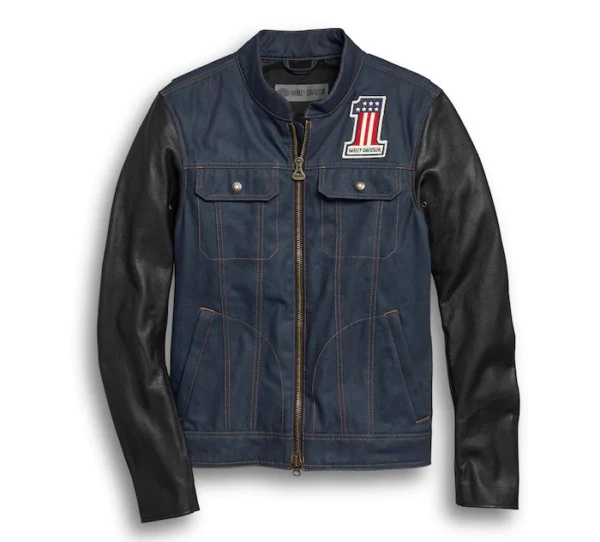 HARLEY DAVIDSON DENIM RIDING JACKET