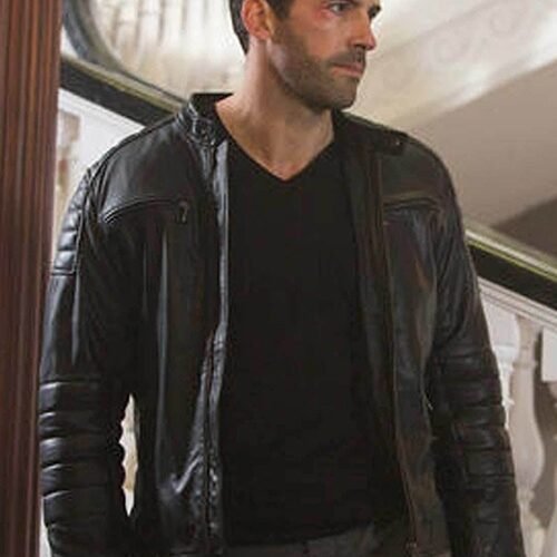 Scott Adkins Accident Man Leather Jacket