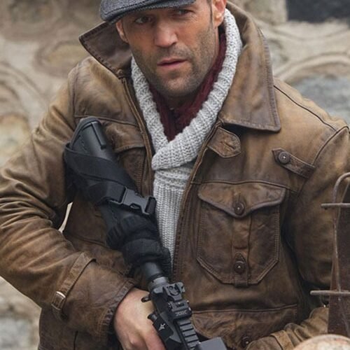 The Expendables 2 Jason Statham Leather Jacket