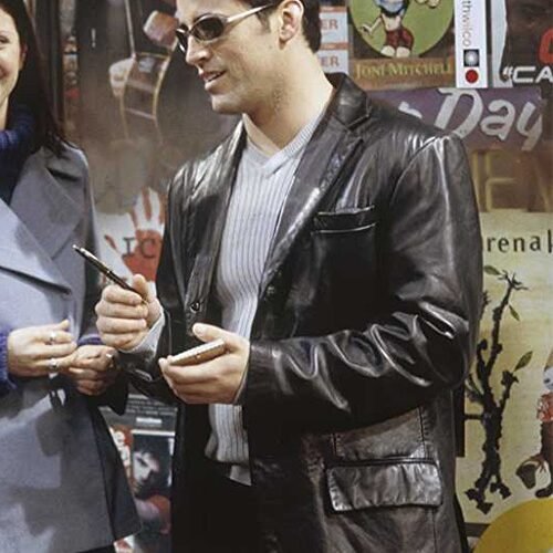 Matt Leblanc Friends Season 6 Leather Blazer