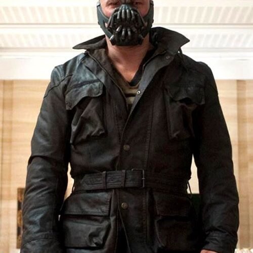 Tom Hardy the Dark Knight Rises Leather Jacket