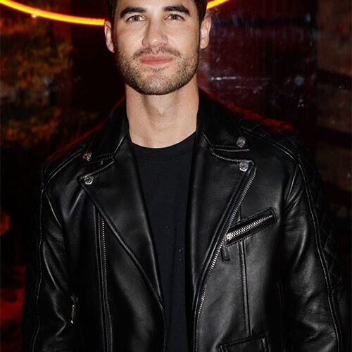 Darren Criss Leather Jacket