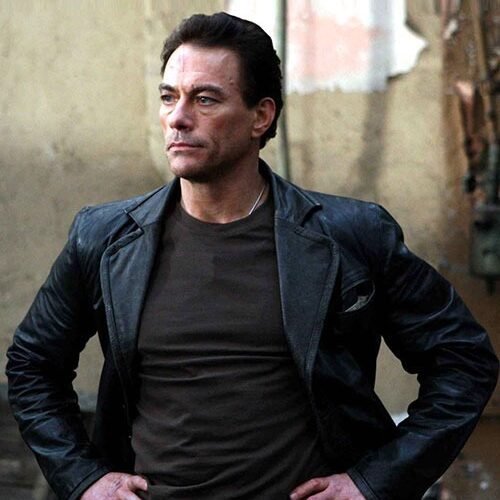 Jean-Claude Van Damme until Death Leather Blazer