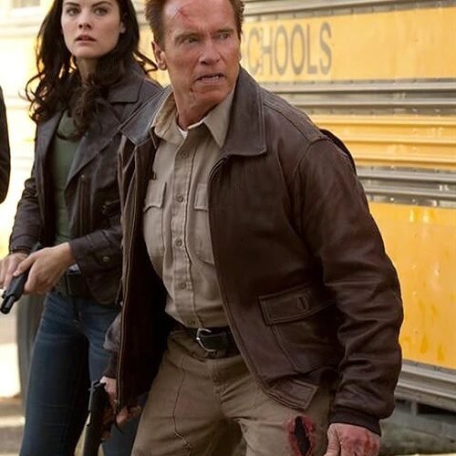 Arnold Schwarzenegger the Last Stand Leather Jacket