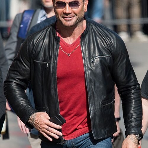 Dave Bautista Leather Jacket