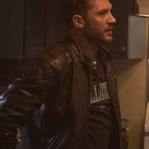 Tom Hardy Venom Leather Jacket