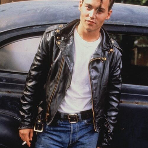 Johnny Depp Cry- Baby Leather Jacket