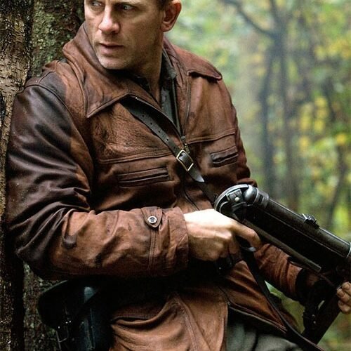 Daniel Craig Defiance Leather Jacket