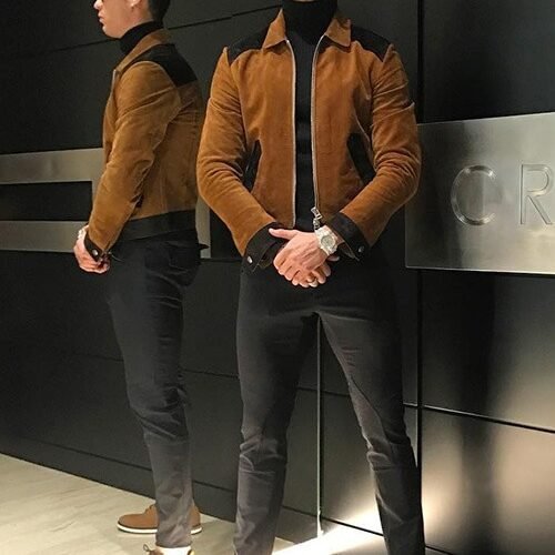 Cristiano Ronaldo Leather Jacket