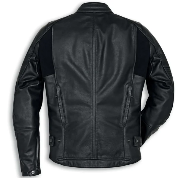 DUCATI PRO-RIDER LEATHER JACKET BLACK COLOR